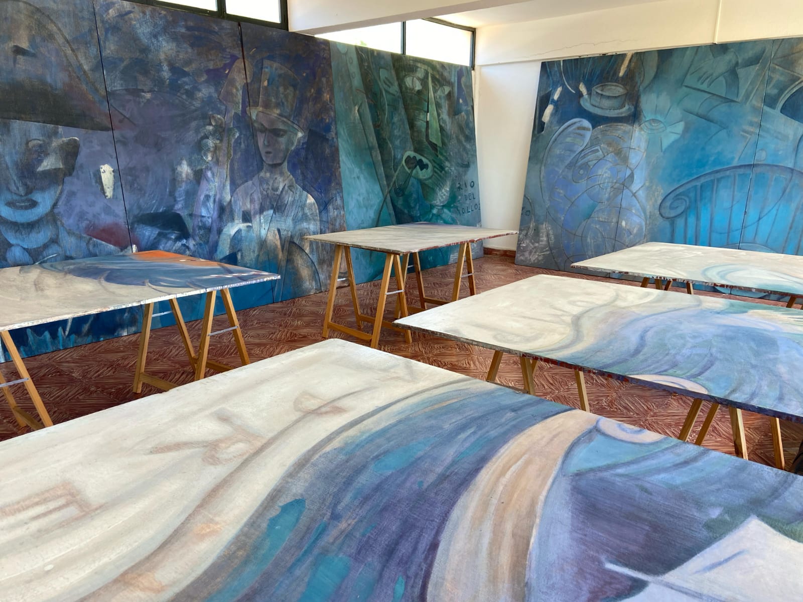 Completados los trabajos de restauración del cuadro del CEMFAC "Victorino", de CEESEPE