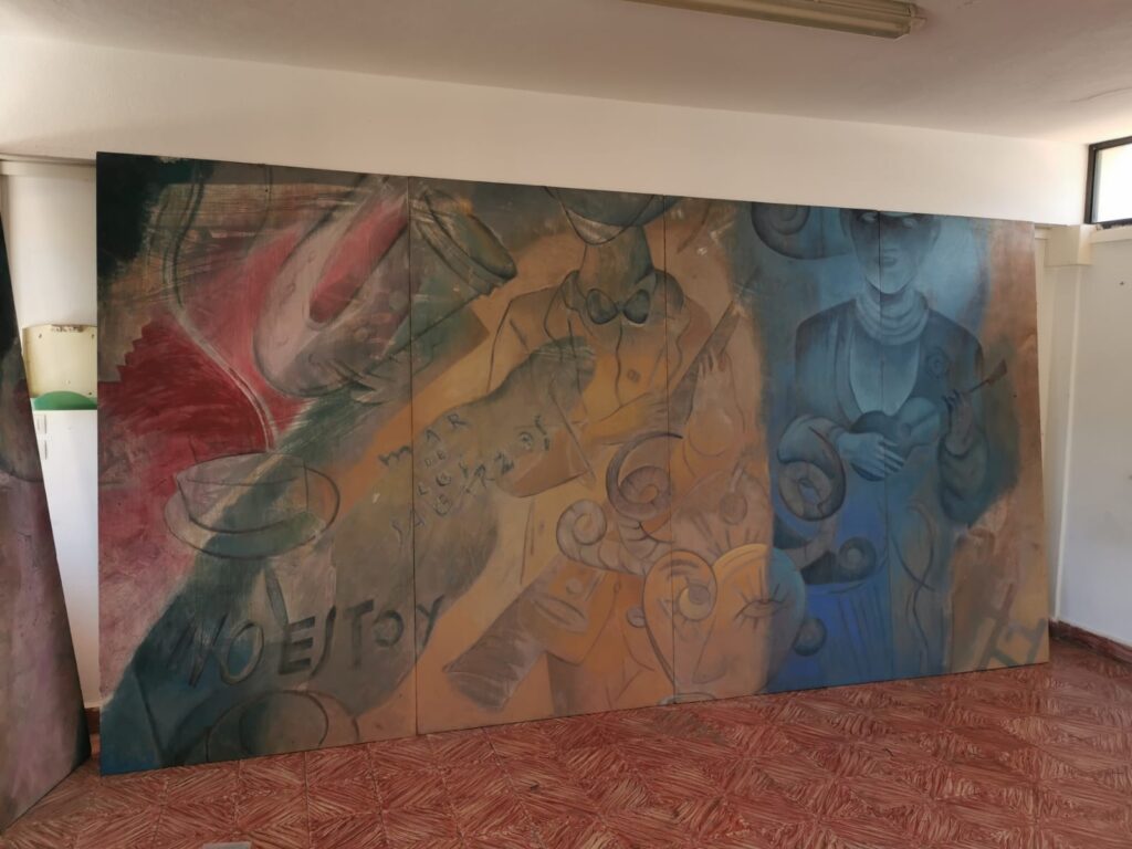 Completados los trabajos de restauración del cuadro del CEMFAC "Victorino", de CEESEPE